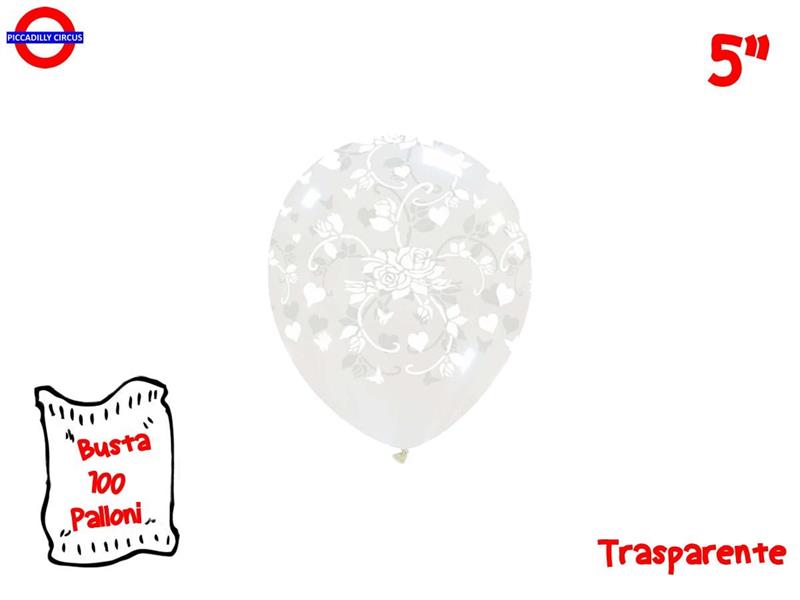 LATTICE_05 TRASPARENTE CUORI ROSE BS.100 PZ