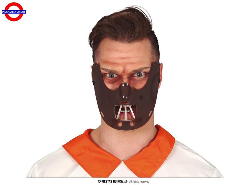 MASCHERA MEZZO VISO ASSASSINO IN PVC