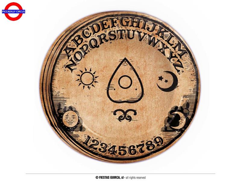 CONFEZIONE 6 PIATTI OUIJA 23 CM
