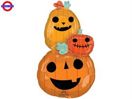 MYLARSUPER SHAPE PUMPKIN GARLAND 35