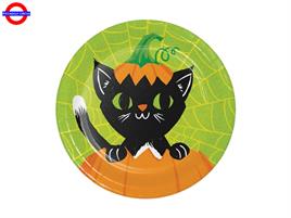 C.TAVOLA COLORFUL HALLOWEEN 8 PIATTI D.20