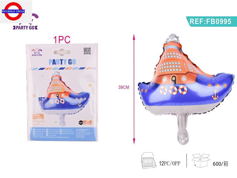 MYLAR VEICOLI MINI SHAPE NAVE CM.39