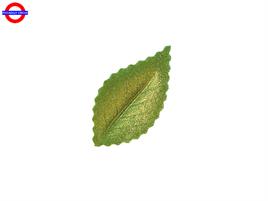 DECORAZIONE FOGLIA CIALDA VERDE METAL CM.4,2