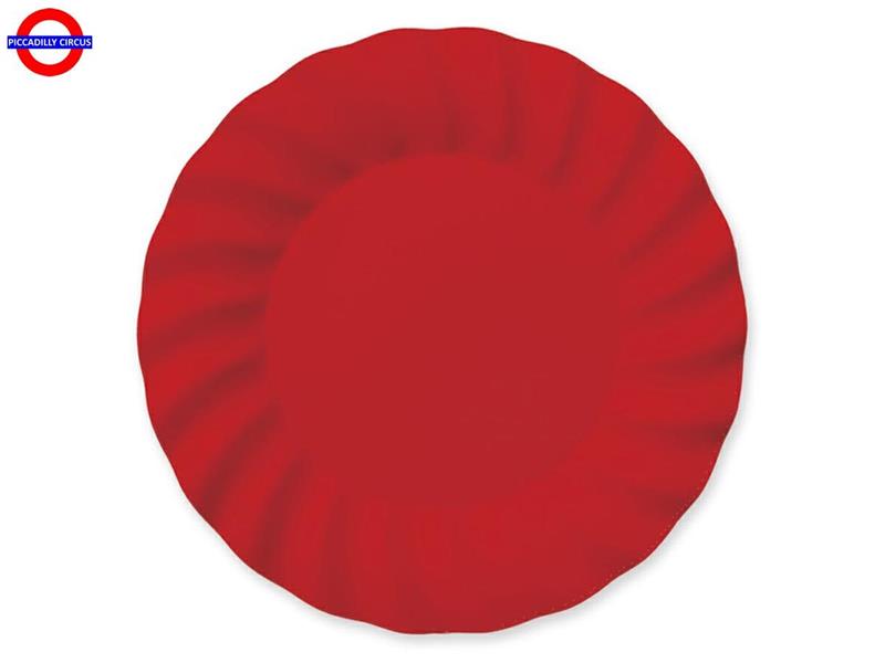 TAVOLA - WAVY RED 6 PIATTI CM.30