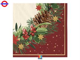 TAVOLA - CHRISTMAS TWINKLE 16 TOVAGLIOLI 33X33