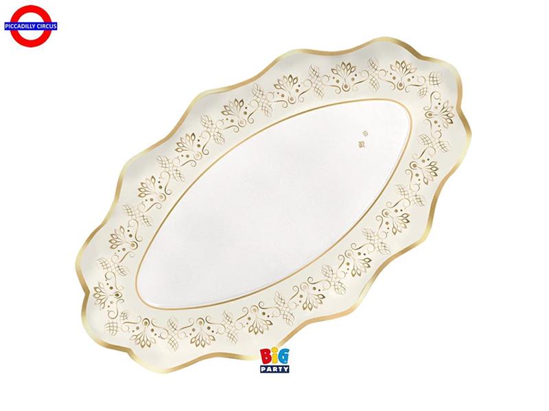 TAVOLA - ROYAL IVORY GOLD 2 RAVIERE CM.36X20