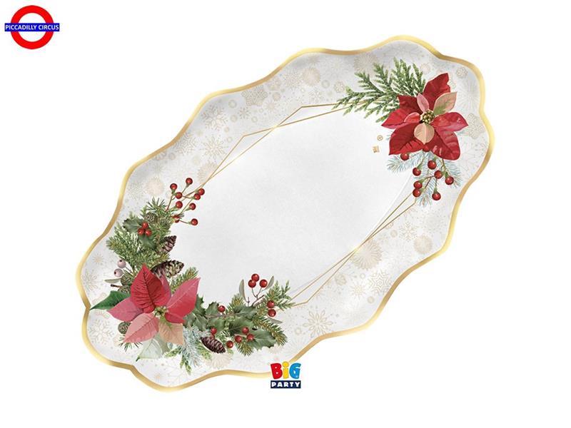 TAVOLA - ELEGANT CHRISTMAS 2 RAVIERE CM.36 X 20