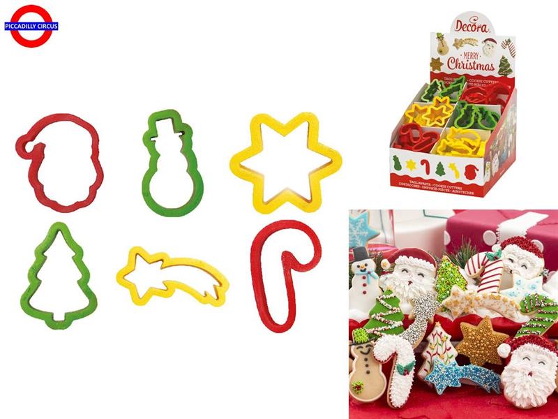 TAGLIAPASTA NATALE 6 ASSORTITI IN ESPOSITORE