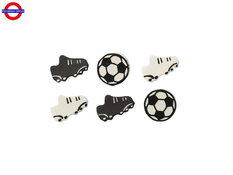 DECORAZIONE ZUCCHERO GOAL CF.6 PZ