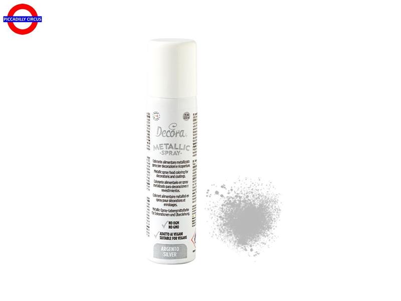 SPRAY METALLIC ARGENTO 75 ML NO E171