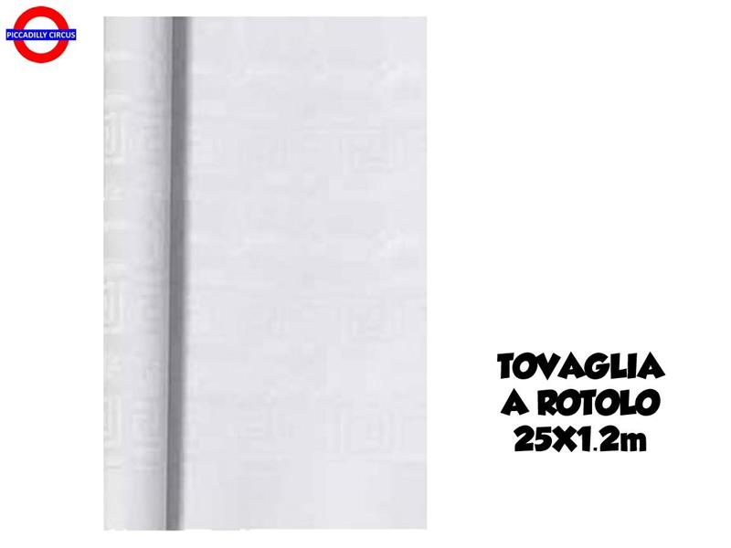 TOVAGLIA A ROTOLO BIANCA 1.20X25 MT