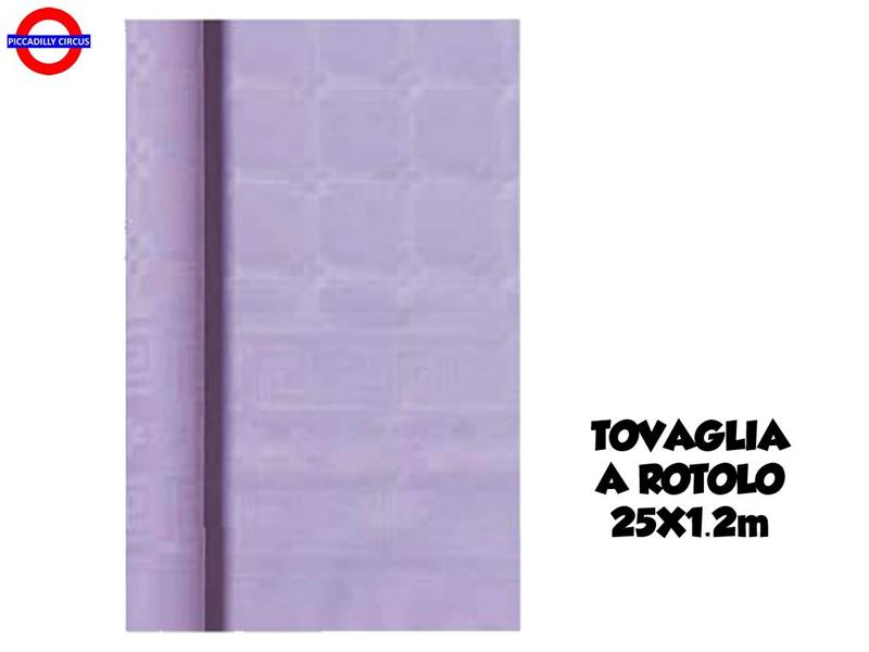TOVAGLIA A ROTOLO LILLA 1.20X25 MT