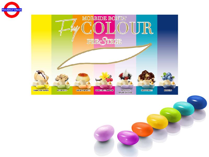 CONFETTI BURATTI 500GR FLY COLOUR ARCOBALENO