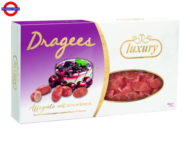 BURATTI DRAGEES AFFOGATO ALL'AMARENA GR.500