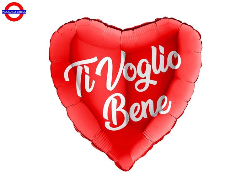 MYLAR AMORE 18 CUORE TI VOGLIO BENE