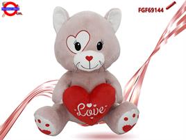 GATTO CON CUORE CM.55