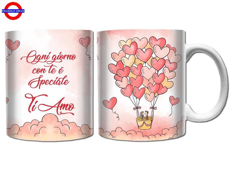 MONGOLFIERA LOVE - TAZZA CERAMICA