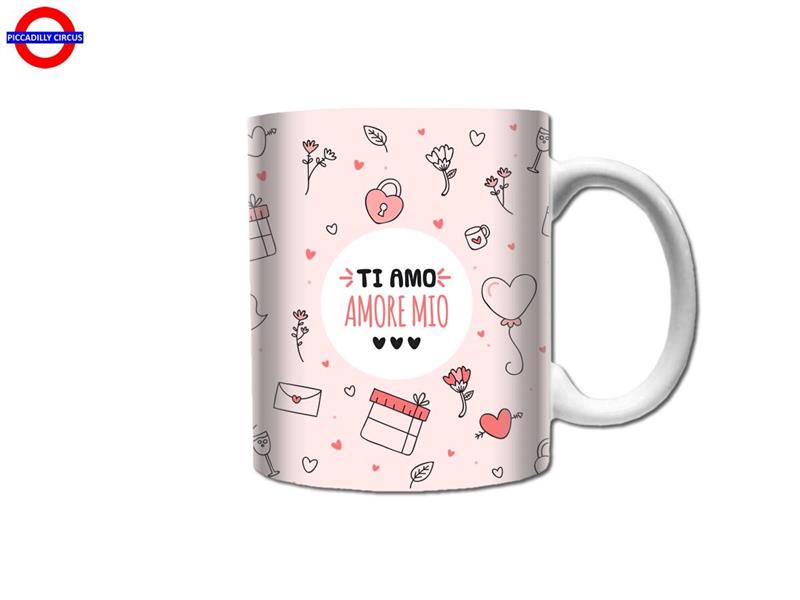 TAZZA CERAMICA - TI AMO DISEGNI