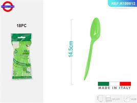 RIUTILIZZABILE VERDE CF.18 CUCCHIAINI