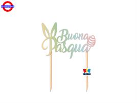 BUONA PASQUA CAKE TOPPER CM.20X15