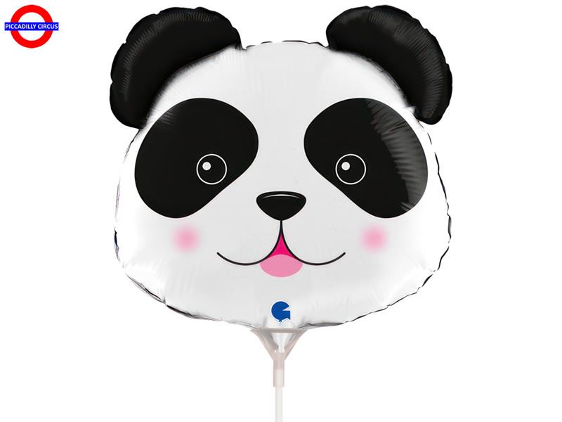 MYLAR ANIMAL MINI SHAPE TESTA PANDA 14