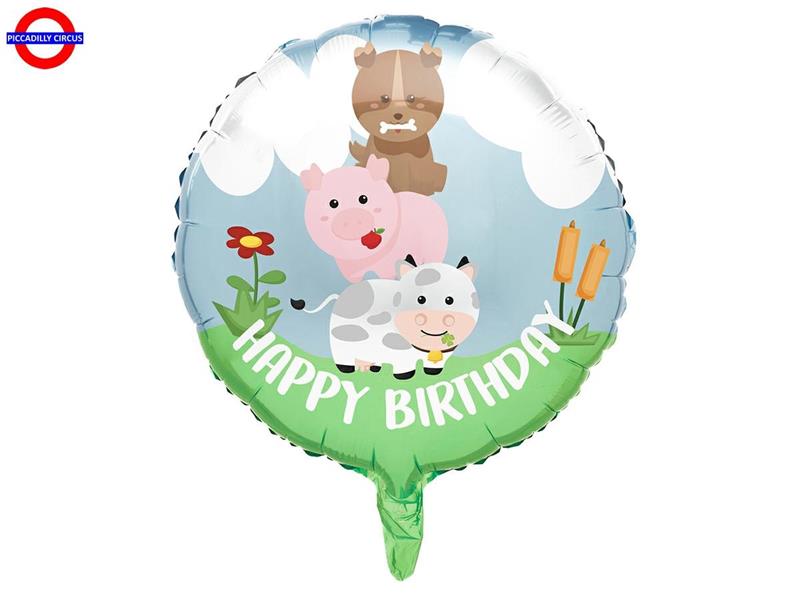 MYLAR 18 HAPPY FARM