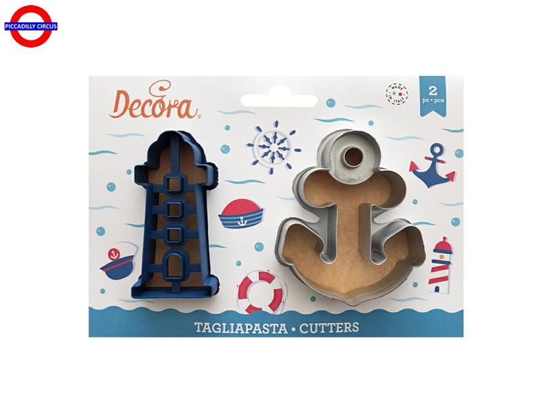 TAGLIAPASTA MARE IN PLASTICA SET 2 PZ