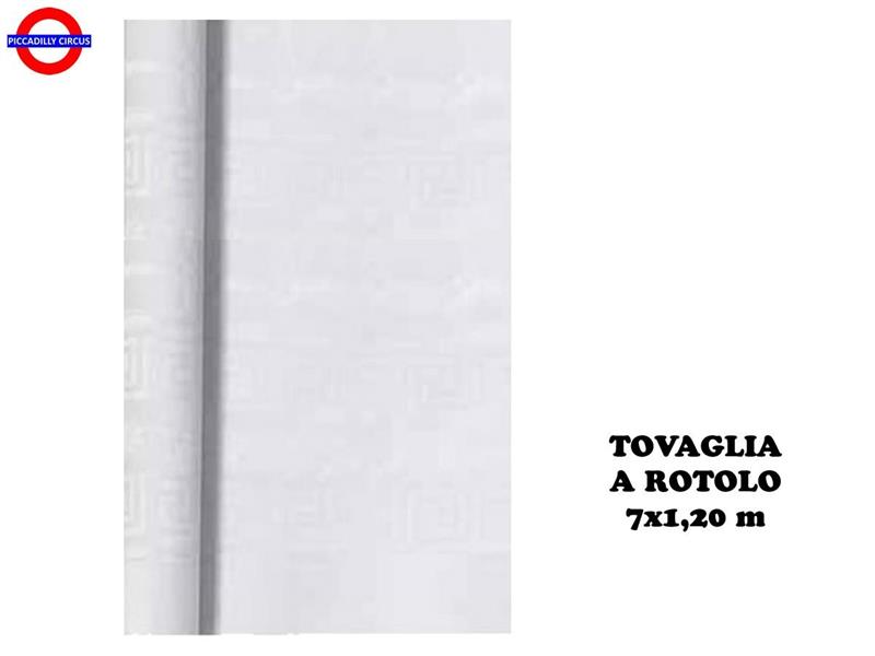 TOVAGLIA A ROTOLO BIANCA 1.20X7 M