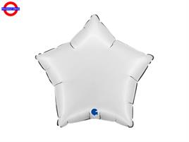 MYLAR STELLA 18 SATIN BIANCO