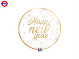 TAVOLA - HAPPY NEW YEAR GOLD 6 PIATTI D.18