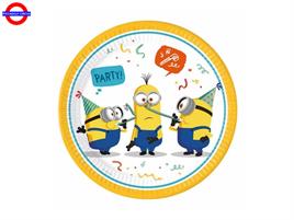 MINIONS RISE OF GRU PIATTI D/23 CF.8 PZ