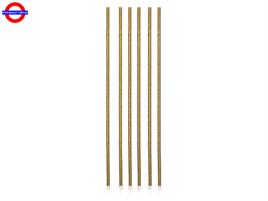 CANDELINA FILI LUMINOSI GLITT. ORO CM.16.5 BL.16 PZ.