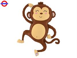 MYLAR ANIMAL SUPER SHAPE SCIMMIA 33