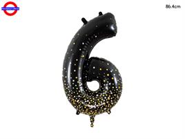 MEGALOON NUMERO CM.86.4  SPARKLING FIZZ BLACK N.6