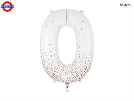 MEGALOON NUMERO CM.86.4  SPARKLING FIZZ BIANCO N.0
