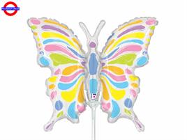 MYLAR ANIMAL FARFALLA MINI SHAPE 14