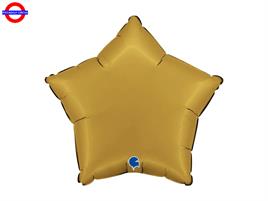 MYLAR STELLA 18 SATIN GOLD