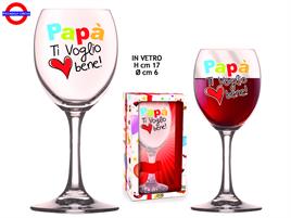 CALICE VETRO PAPA`