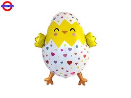 MYLAR PASQUA MINI SHAPE PULCINO ALLEGRO