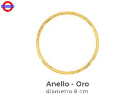 ANELLO BOMBONIERA D/8 ORO