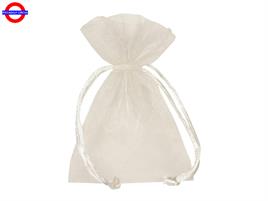 SACCHETTO ORGANZA 9X12 CREMA