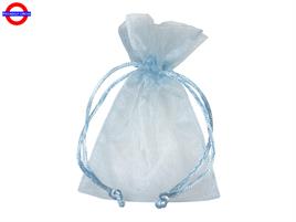 SACCHETTO ORGANZA 9X12 CELESTE