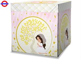BOX SURPRISE 50X50X65 COMUNIONE ROSA