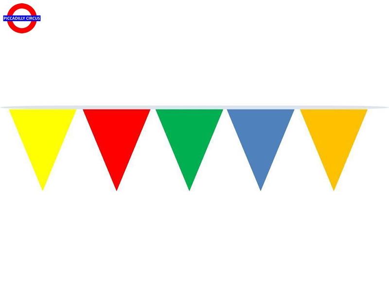 FESTONE BANDIERINE PVC MULTICOLOR MT.10