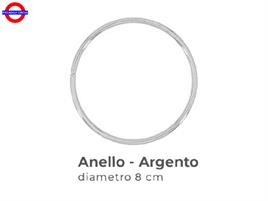 ANELLO BOMBONIERA D/8 ARGENTO