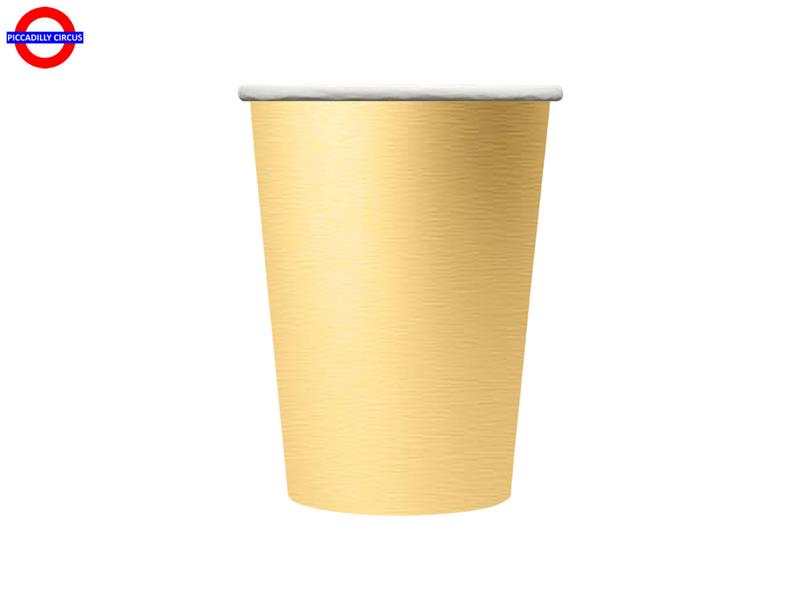 BIOCOLOR ORO METAL 15 BICCHIERI CC.250