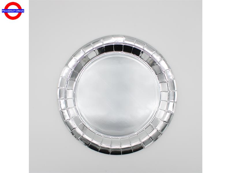 BIOCOLOR ARGENTO METAL 15 PIATTI CM.24