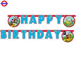  TOPOLINO FESTONE HAPPY BIRTHDAY 2m