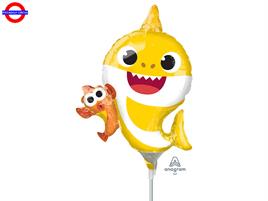 MYLAR BABY SHARK MINI SHAPE