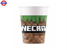  MINECRAFT 8 BICCHIERI